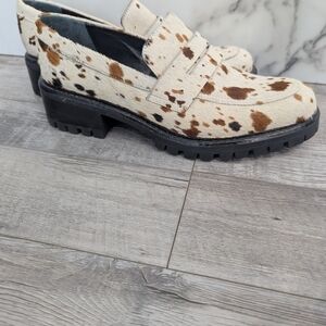 Worn a handful of times. Maguire Pony Hair Loafers.